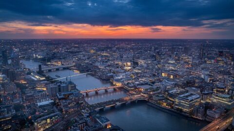 The Climb From Aldgate East Station To Ground Level Has Become A Social Event In Itself